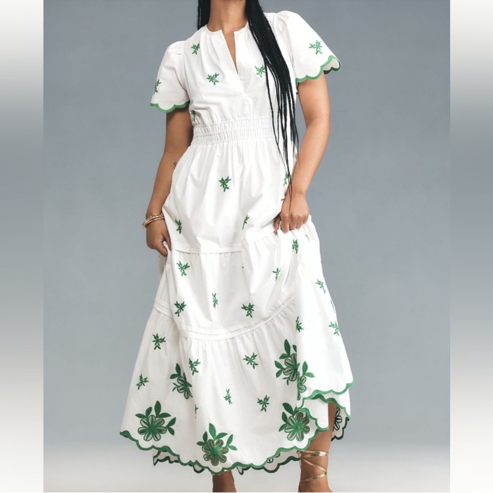 Anthropologie The Somerset Maxi Dress : eyelet edition - Picture 4 of 7